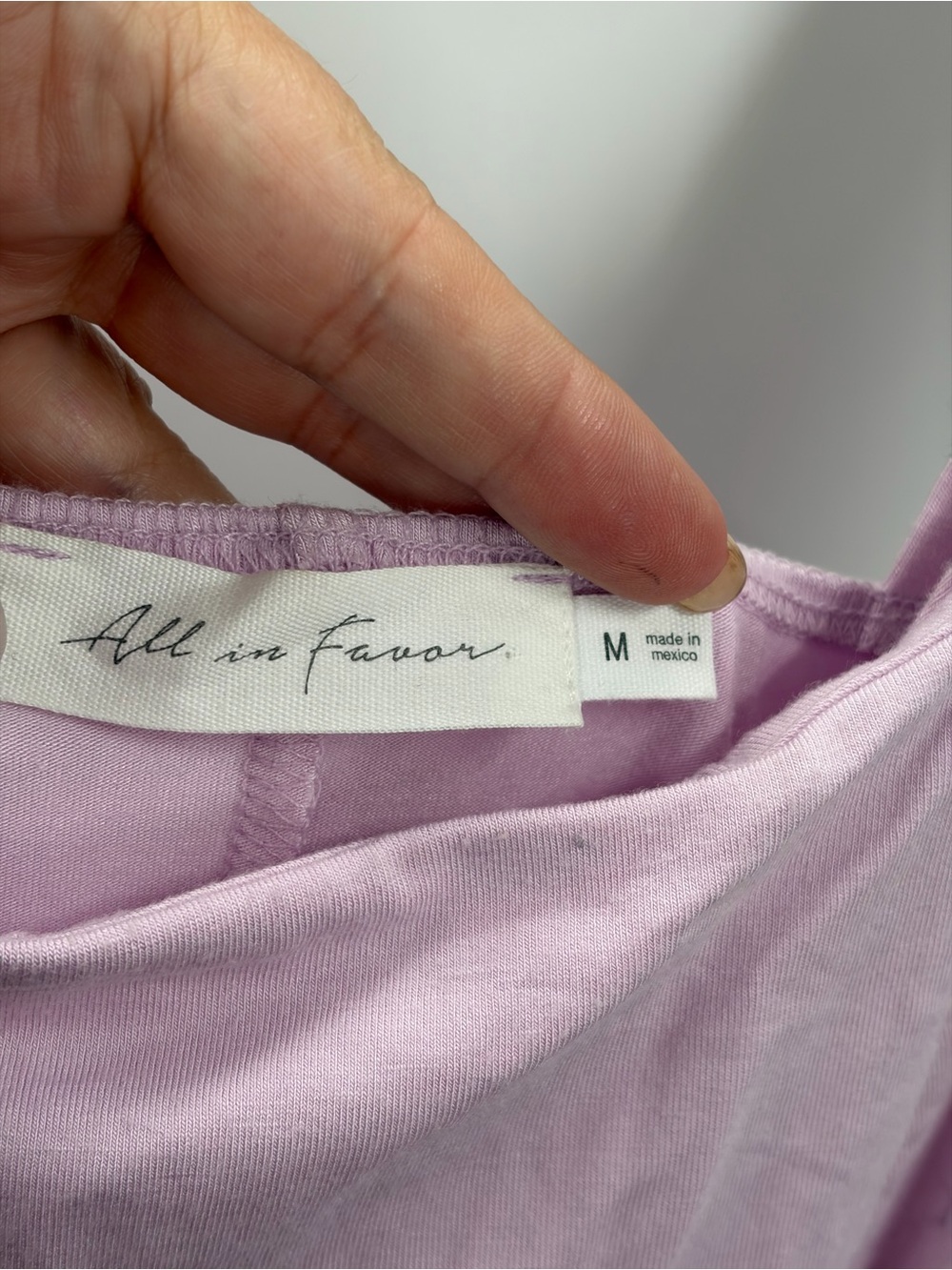 All in Favor |  lilac | Tank Bodycon Mini Dress M - Picture 4 of 6